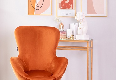 Кресла Кресло "Беннет-1" Оранжевый - купить в интернет-магазине GreenTree
