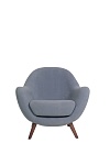Кресло Анхель Фреш 12 светло-серый Орех  GREENTREE – 'Фото 3'