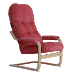 Детское кресло Онега-2 Kids Вельвет Люкс 36 - розовый Берёза белая  GREENTREE – 'Фото 5'