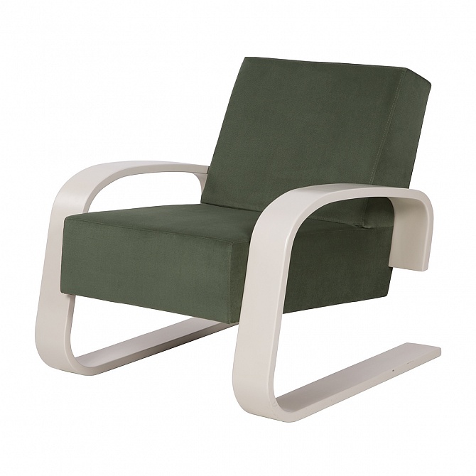 Кресло Рица Темно-зеленый Бежевый  GREENTREE – 'Фото 1'
