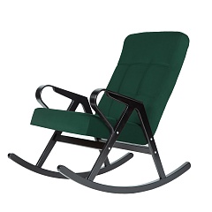 Кресло-качалка Форест Фреш 25 зеленый - Черный