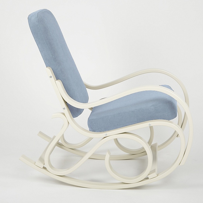 Кресло-качалка Луиза фреш 11 голубой Белый  GREENTREE – 'Фото 3'