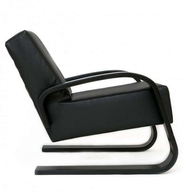 Кресло Рица Экокожа черный Венге структура  GREENTREE – 'Фото 2'