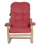 Детское кресло Онега-2 Kids Вельвет Люкс 36 - розовый Берёза белая  GREENTREE – 'Фото 6'