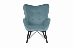Кресло Манго - Ножки металл Серо-голубой Чёрный  GREENTREE – 'Фото 2'